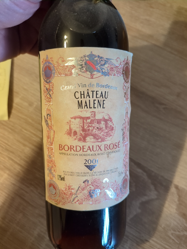 Château Malene Bordeaux Rosé - Image 1