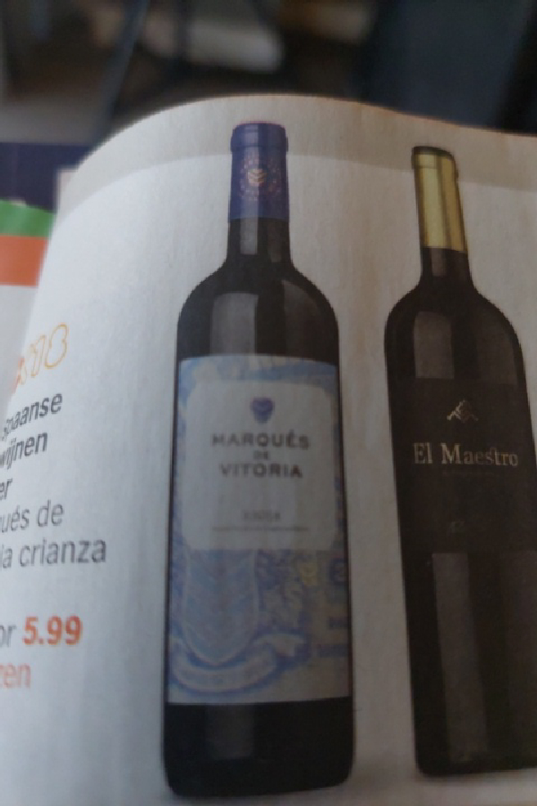 Marqués de Vitoria Rioja Crianza - Image 1