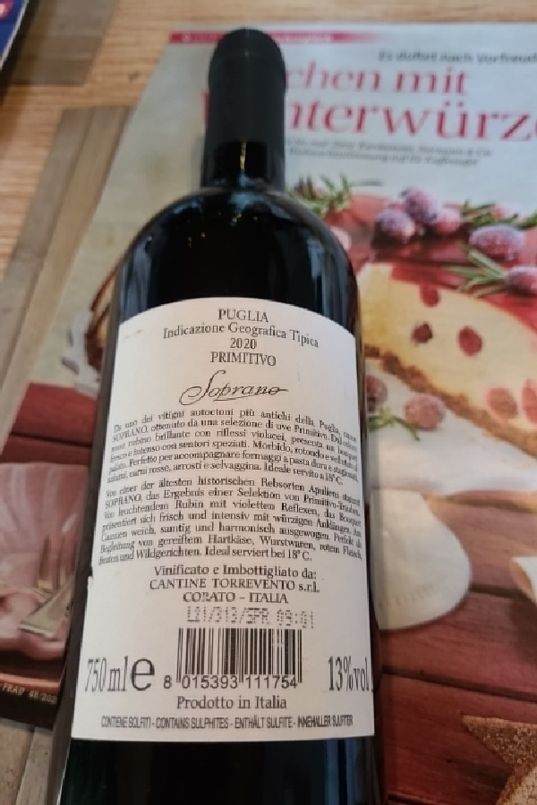 Soprano Primitivo Puglia IGT - Image 1