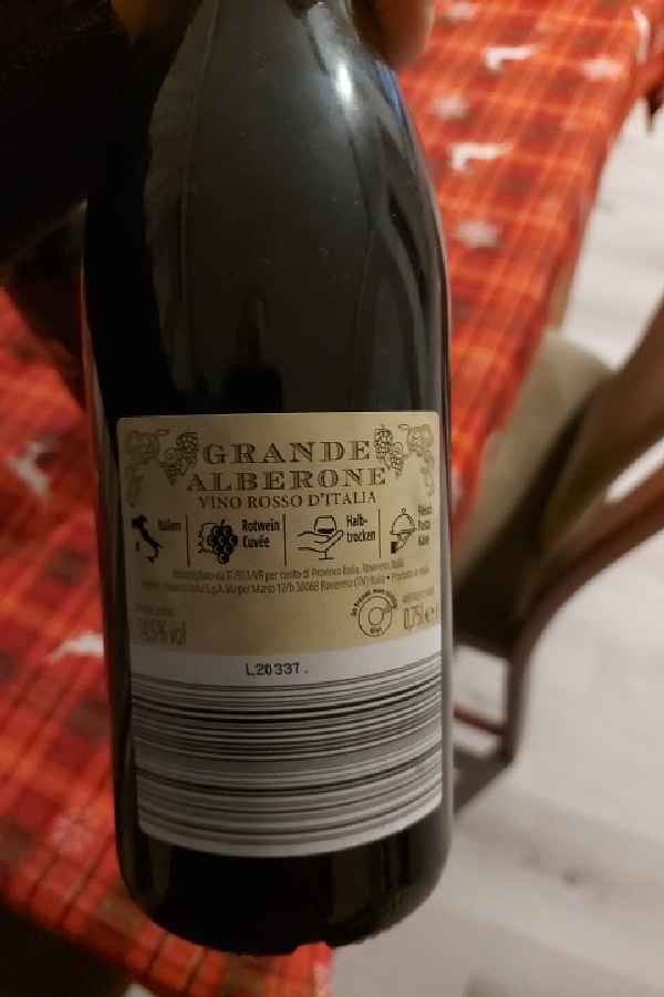 Grande Alberone Vino Rosso D'Italia - Image 1