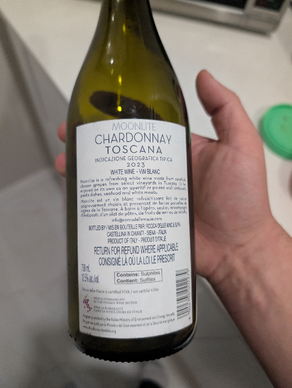 Moonlite Chardonnay Toscana - Image 1