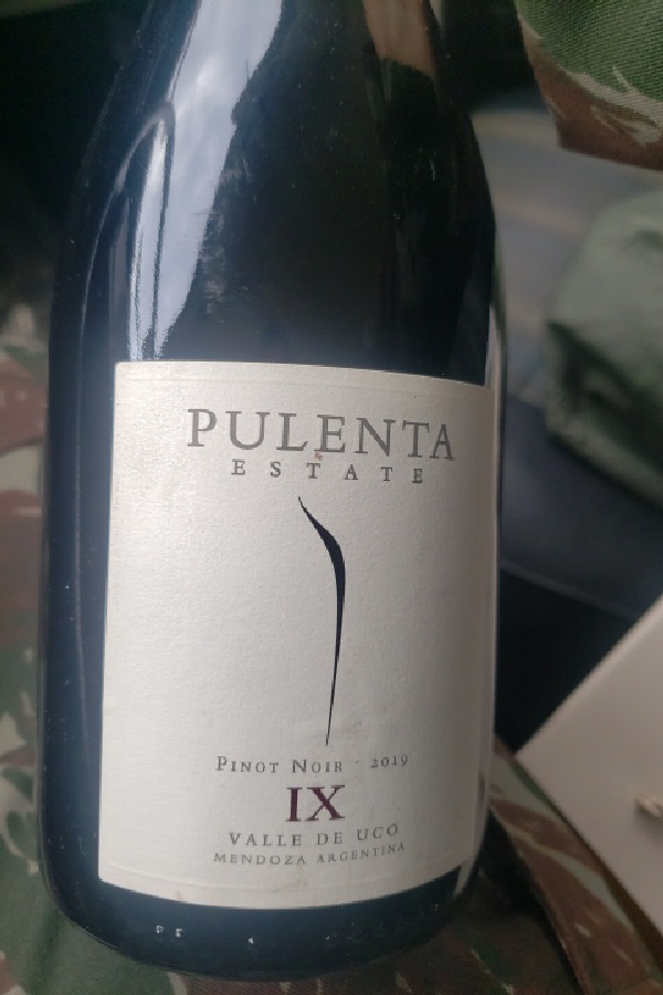 Pulenta Estate Pinot Noir IX 2019 - Image 1