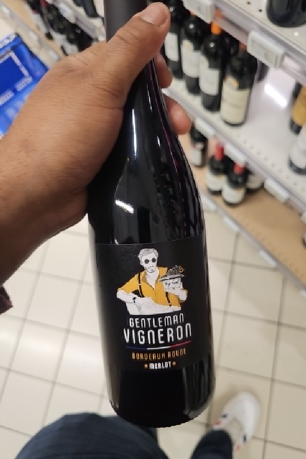 Gentleman Vignerons Bordeaux Rouge - Image 1