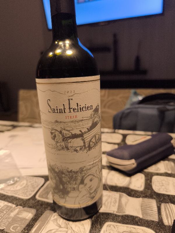 Saint Felicien Syrah - Image 1