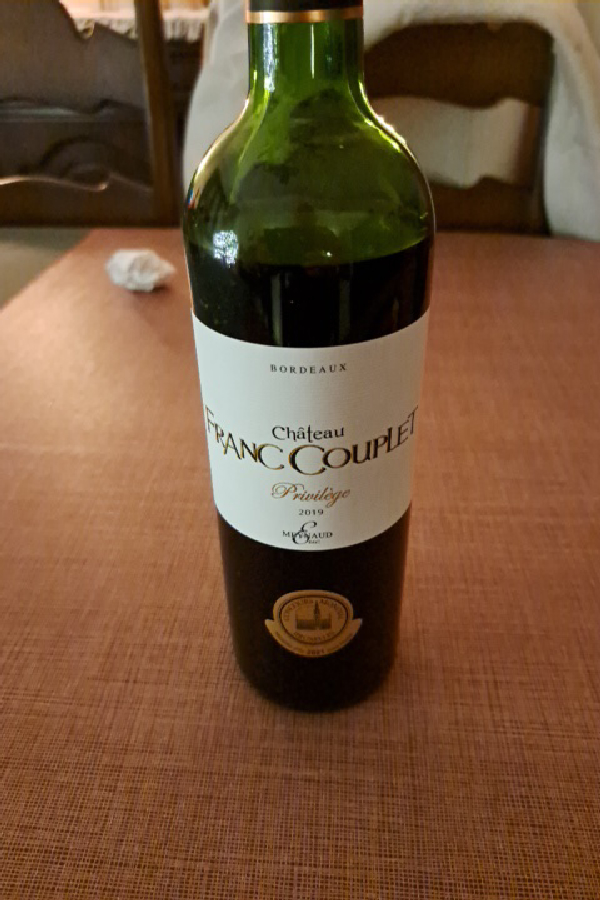 Château Franc Couplet Privilege - Image 1