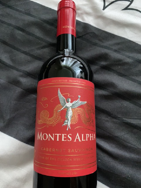 Montes Alpha Cabernet Sauvignon Year of the Dragon Special Edition - Image 1