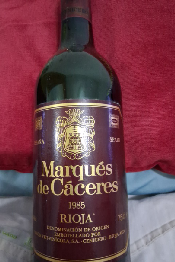 Marqués de Cáceres Rioja 1985 - Image 1