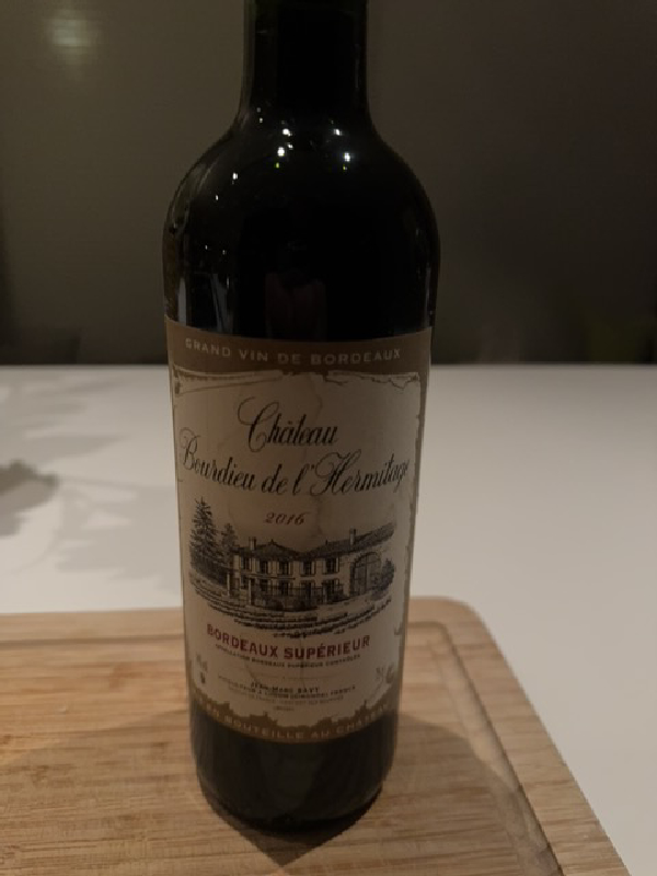 Château Bourdieu de l'Hermitage Bordeaux Supérieur - Image 1