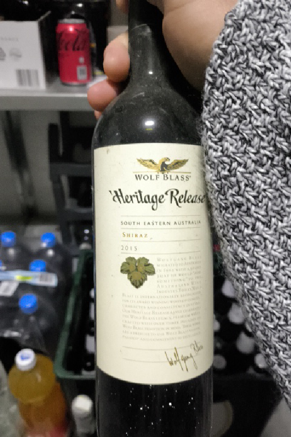 Heritage Release Shiraz - Image 1