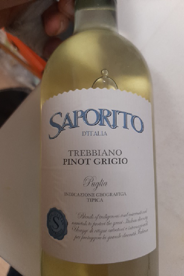 Saporito Trebbiano Pinot Grigio - Image 1