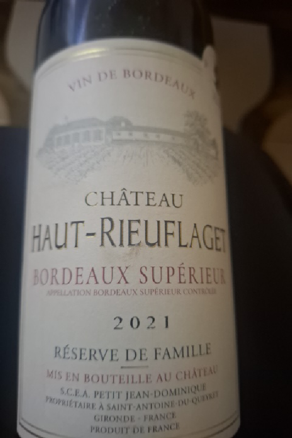 Château Haut-Rieuf Laget Réserve de Famille - Image 1