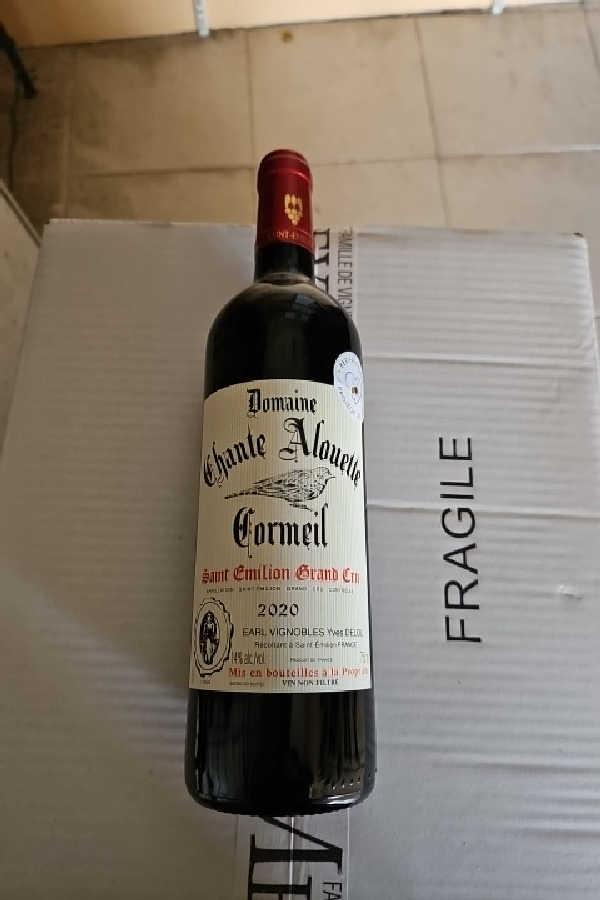 Domaine Chante Alouette Cormeil Saint-Émilion Grand Cru - Image 1