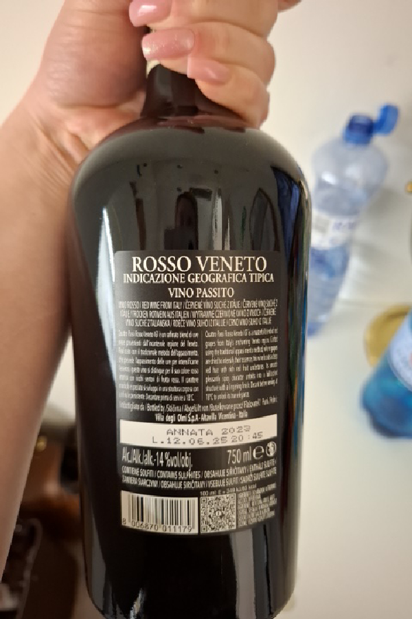 Rosso Veneto Vino Passito - Image 1