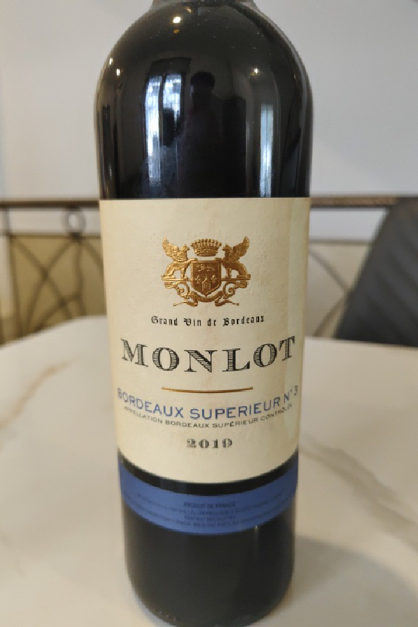 Monlot Bordeaux Supérieur N°3 - Image 1