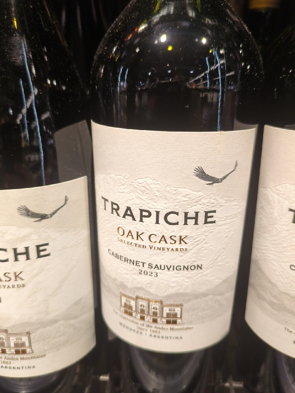 Oak Cask Cabernet Sauvignon - Image 1