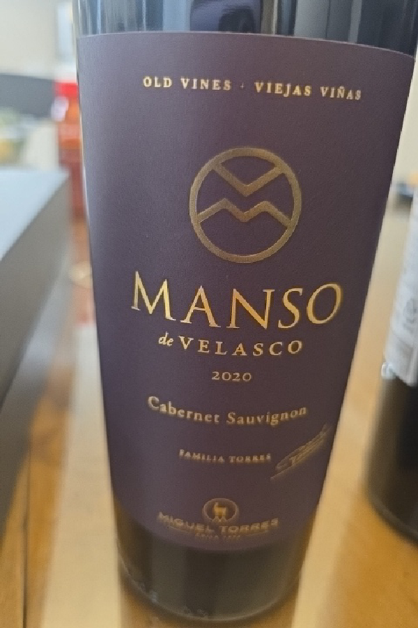 Manso de Velasco Cabernet Sauvignon - Image 1