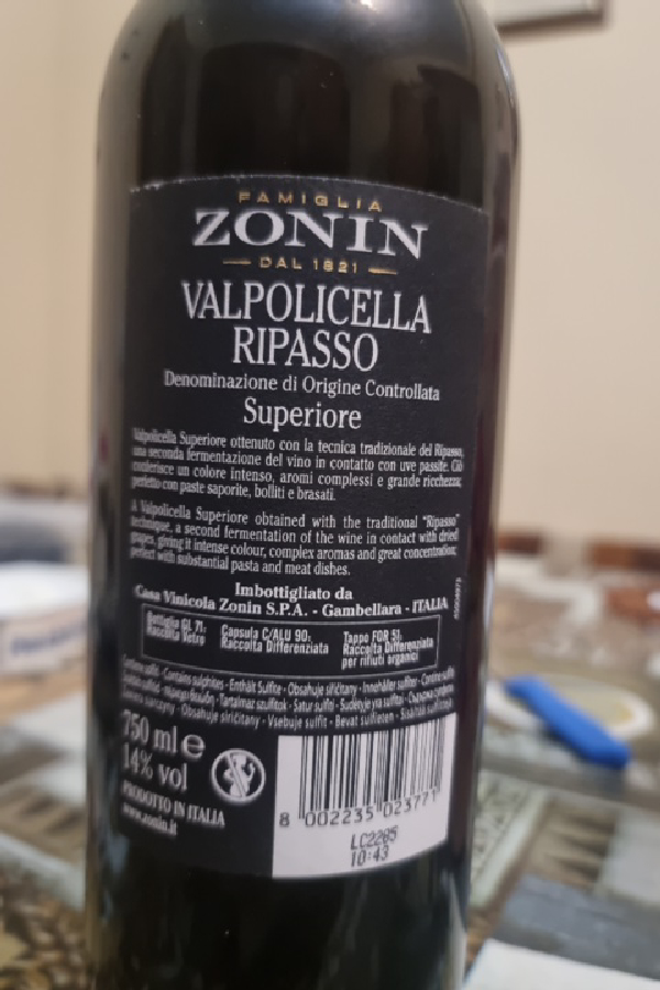 Valpolicella Ripasso Superiore - Image 1