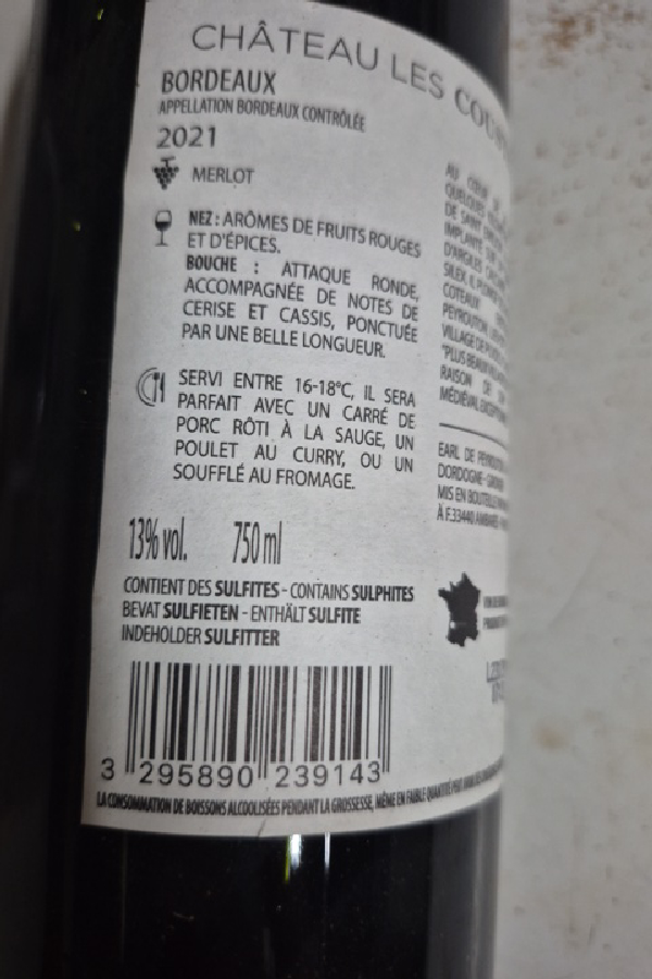 Château Les Cours Bordeaux - Image 1