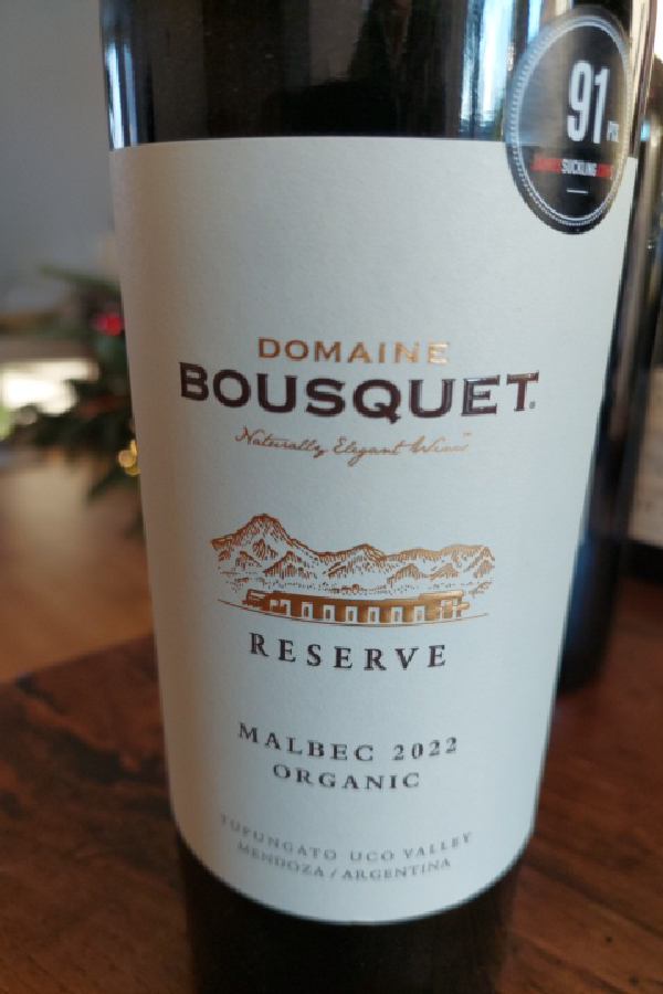 Domaine Bousquet Reserve Malbec - Image 1