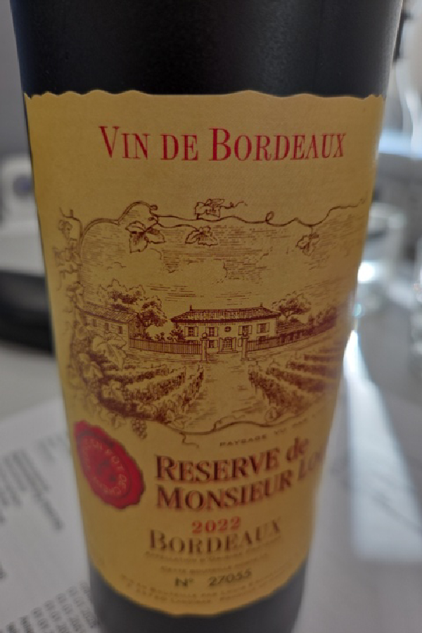 Reserve de Monsieur Louet Bordeaux - Image 1