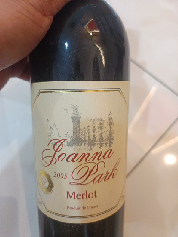 Joanna Park Merlot - Image 1
