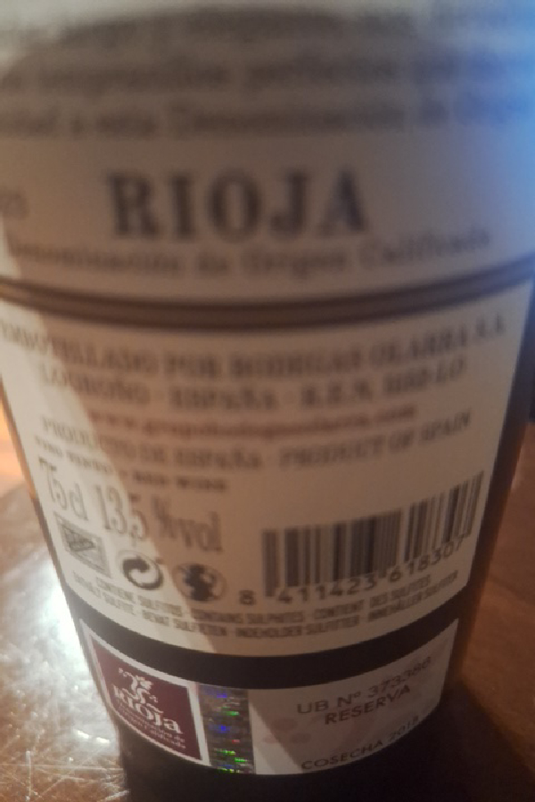 Rioja Reserva - Image 1