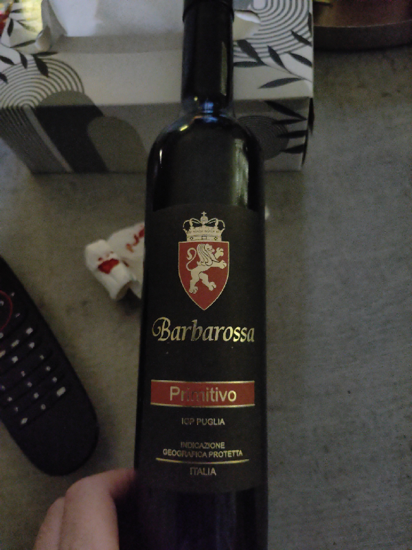 Barbarossa Primitivo - Image 1