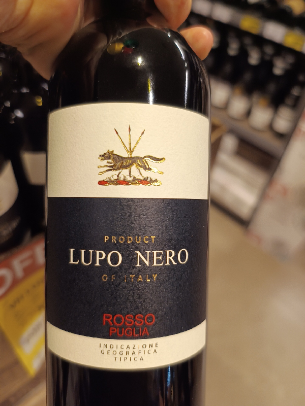 Lupo Nero Rosso Puglia - Image 1