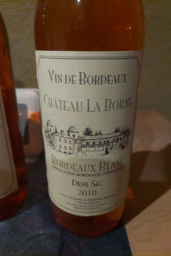 Château La Borne Bordeaux Blanc Demi-Sec - Image 1