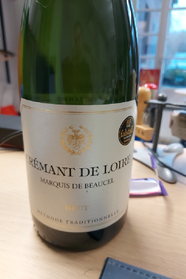 Crémant de Loire Marquis de Beaucel Brut - Image 1