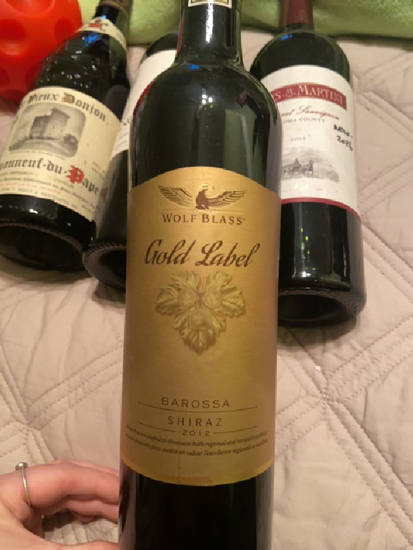 Gold Label Barossa Shiraz - Image 1