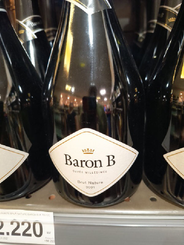 Baron B Cuvée Millésimée Brut Nature - Image 1