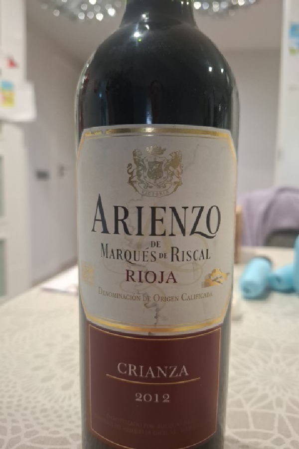 Arienzo de Marqués de Riscal Crianza - Image 1