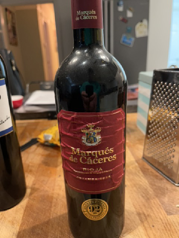 Marqués de Cáceres Rioja Crianza - Image 1