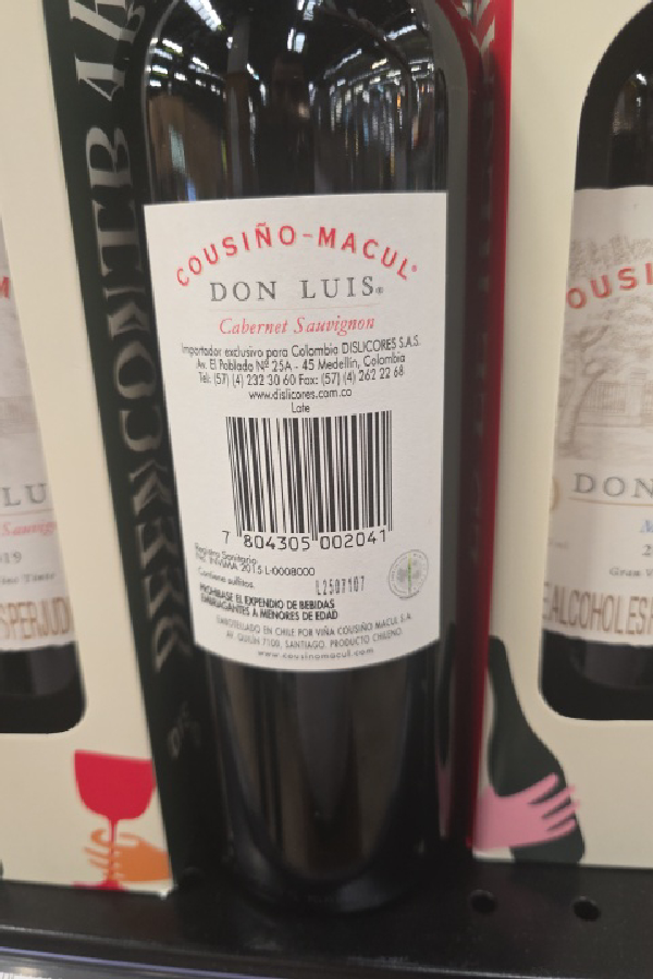 Don Luis Cabernet Sauvignon - Image 1
