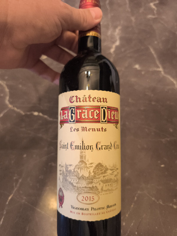 Château La Grâce Dieu Les Menuts Saint-Émilion Grand Cru - Image 1