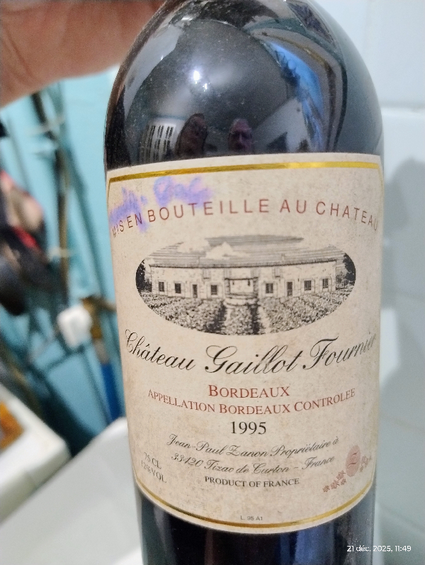 Château Gaillot Fournie Bordeaux - Image 1