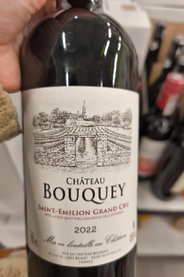 Château Bouquey Saint-Émilion Grand Cru - Image 1