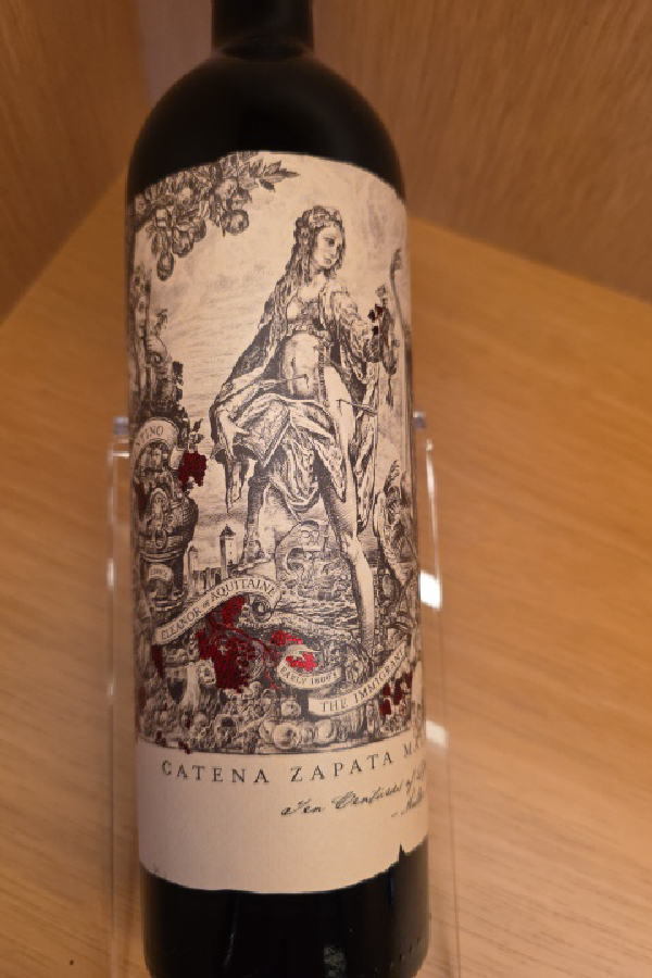 Catena Zapata Malbec Adrianna Vineyard Mundus Bacillus Terrae - Image 1