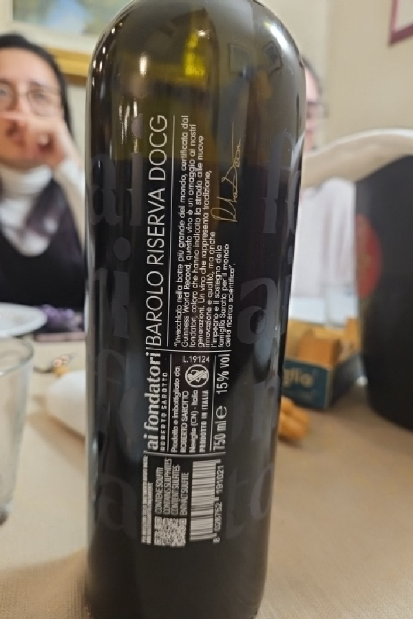 Barolo Riserva DOCG ai fondatori - Image 1