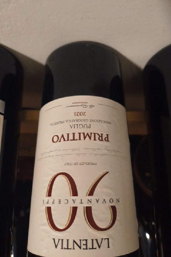 Latentia Novantaceppi Primitivo Puglia - Image 1