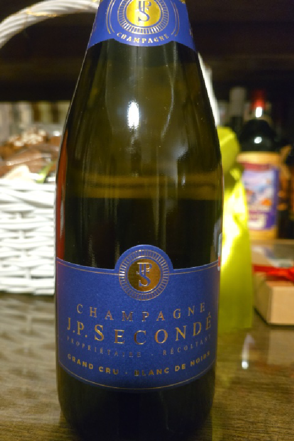Champagne J.P. Secondé Grand Cru Blanc de Noirs - Image 1