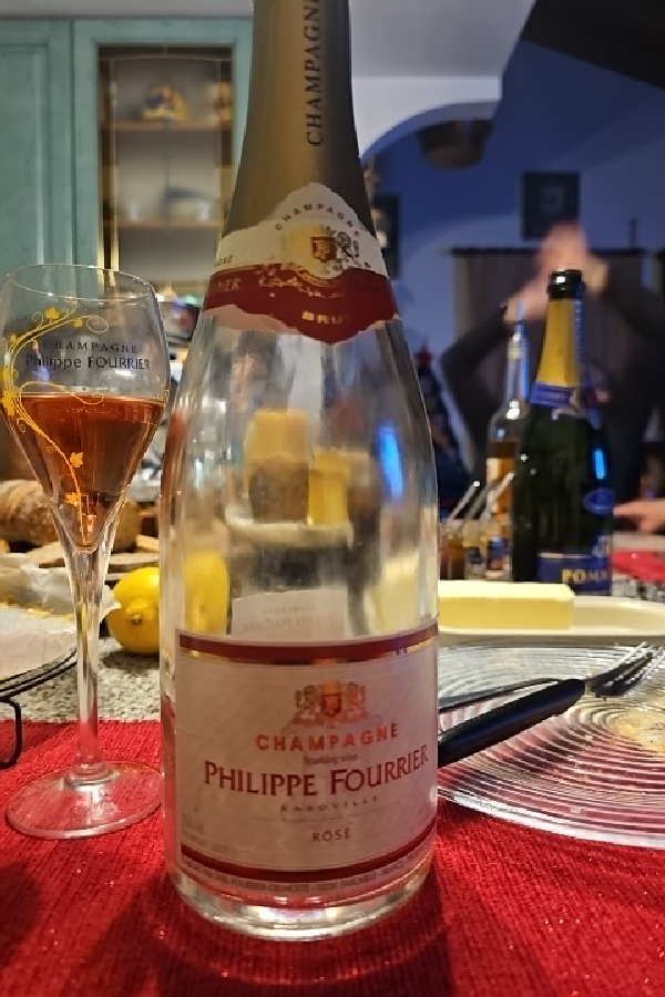 Champagne Philippe Fourrier Brut Rosé - Image 1