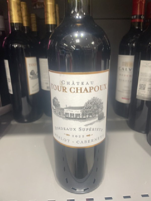 Château Tour Chapoux Bordeaux Supérieur - Image 1