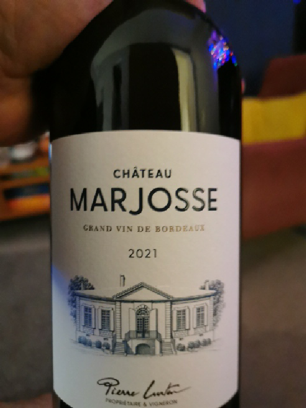 Château Marjosse Grand Vin de Bordeaux - Image 1