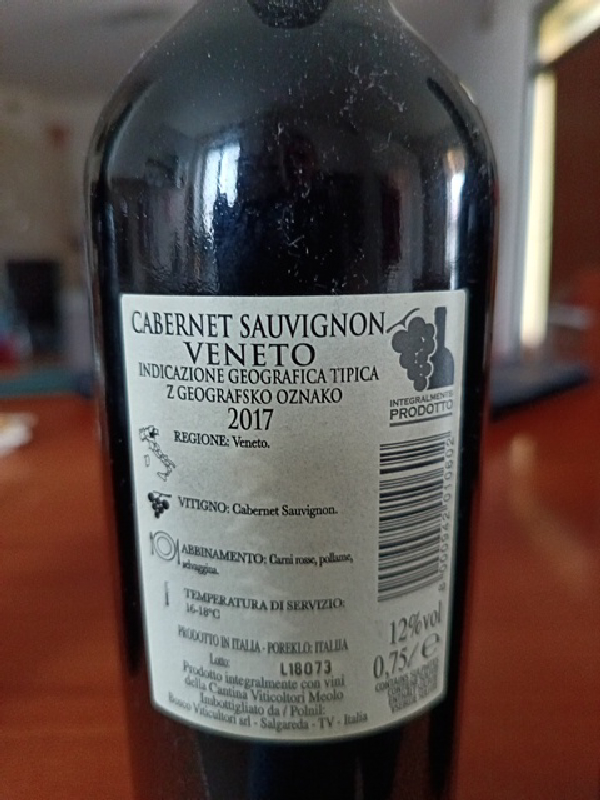 Cabernet Sauvignon Veneto - Image 1