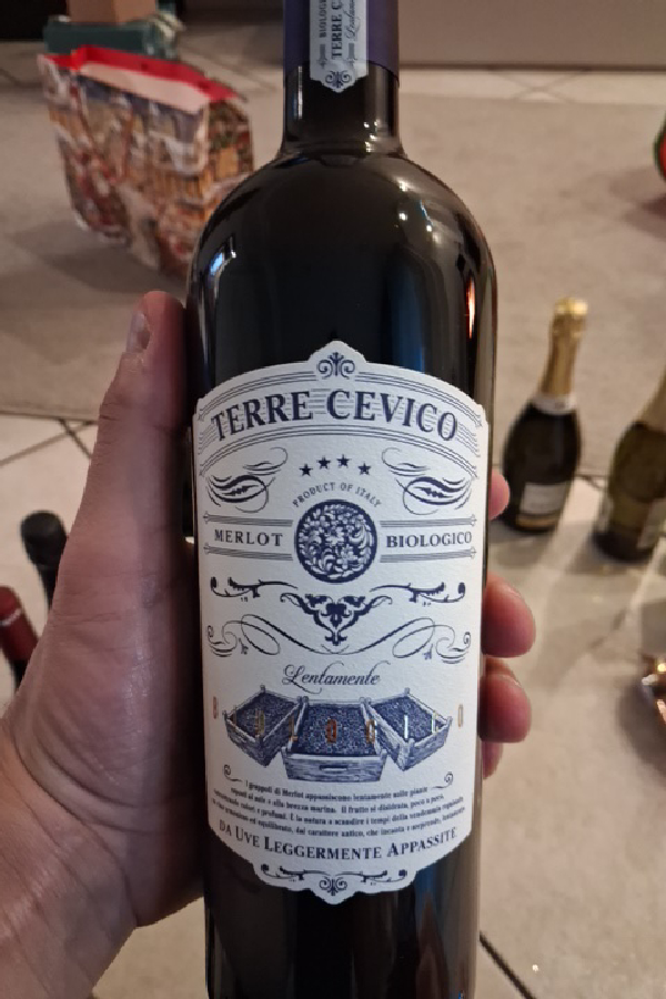 Merlot Lentamente Da Uve Leggermente Appassite - Image 1