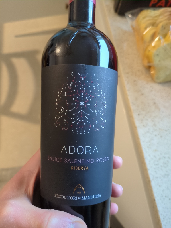 Adora Salice Salentino Rosso Riserva - Image 1