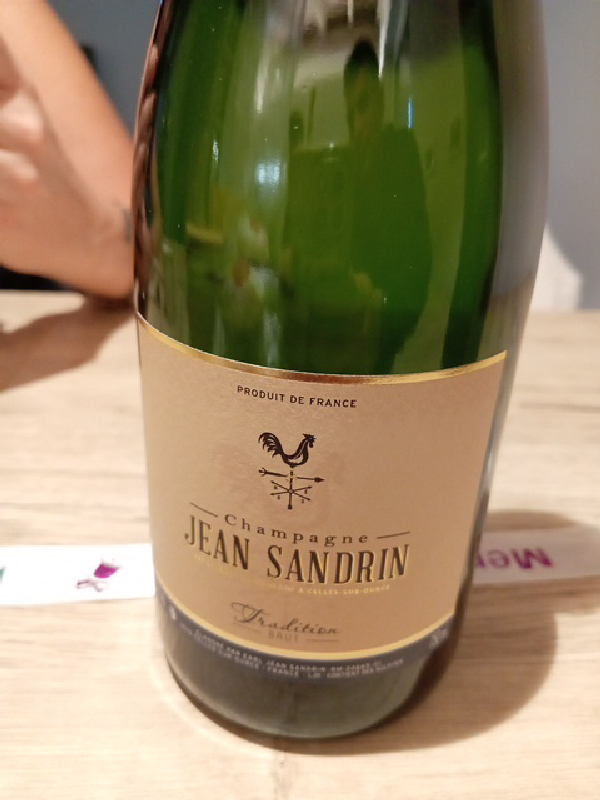 Champagne Jean Sandrin Tradition Brut - Image 1