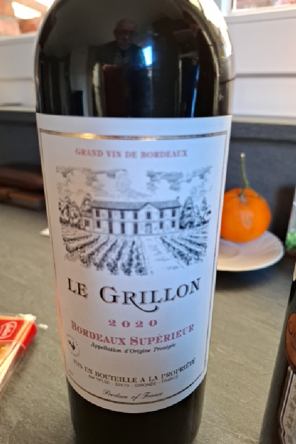 Le Grillon Bordeaux Supérieur - Image 1